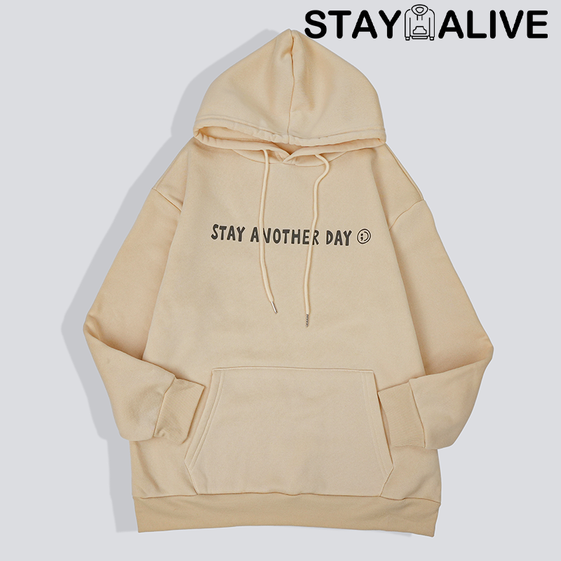 'STAY ANOTHER DAY' UNISEX HOODIE/CREWNECK